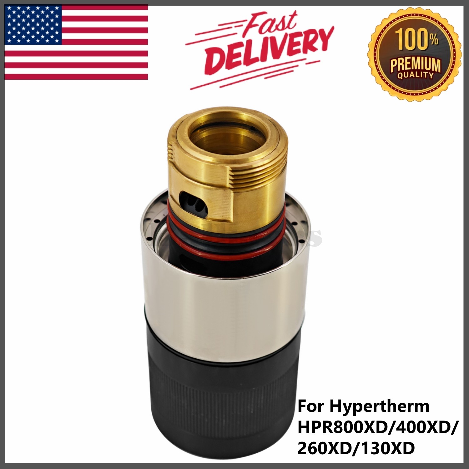 New For Hypertherm HPRXD 220706 torch main body Quick-disconnect receptacle New For Hypertherm HPRXD 220706 torch main body Quick-disconnect receptacle
