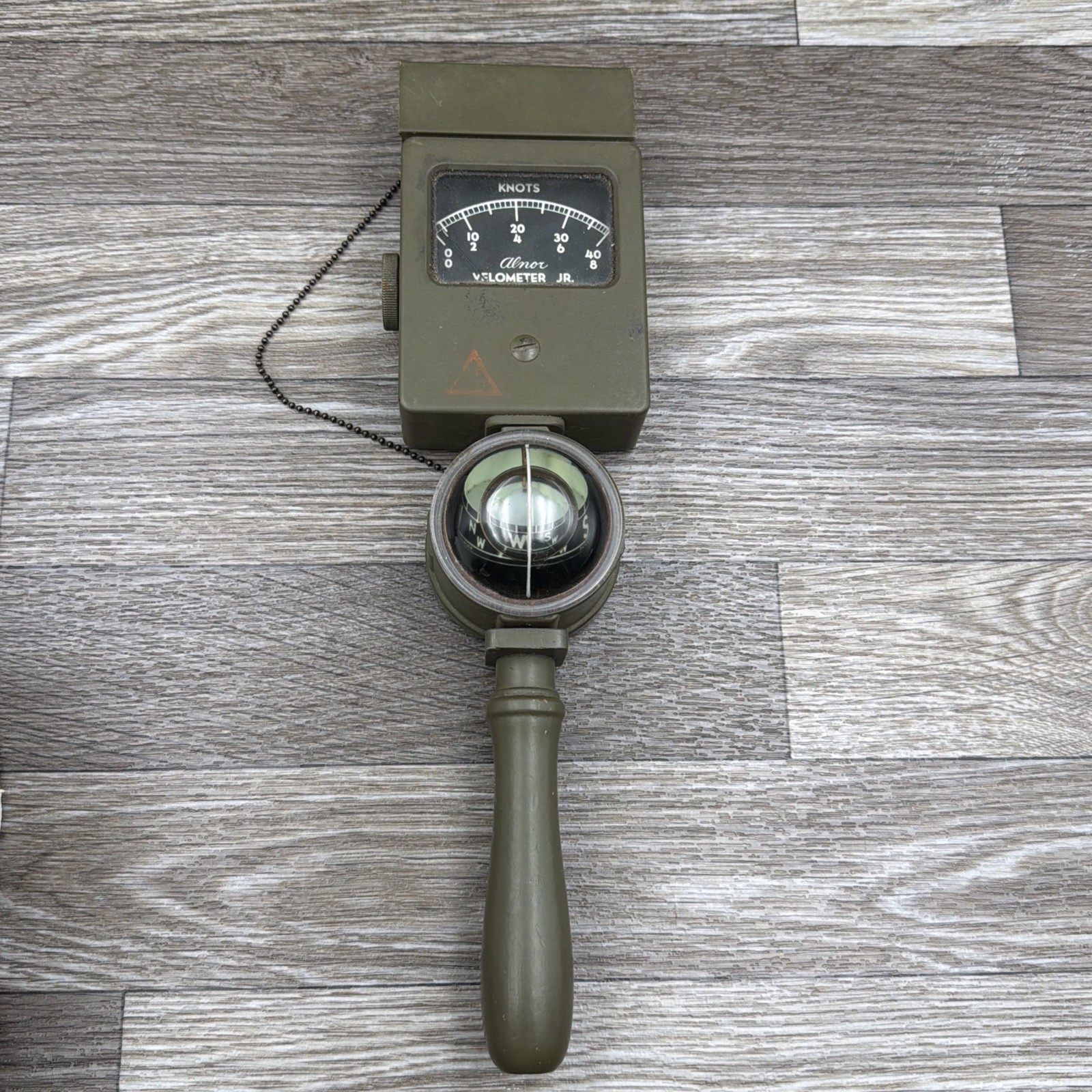 Vtg military Signal Corpsanemometer ML-433/PM (wind meter)speed With Compass Vtg military Signal Corpsanemometer ML-433/PM (wind meter)speed With Compass
