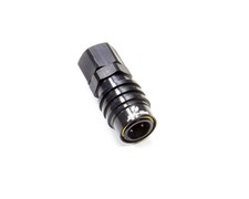 Q/R #8 Female Socket Black picture