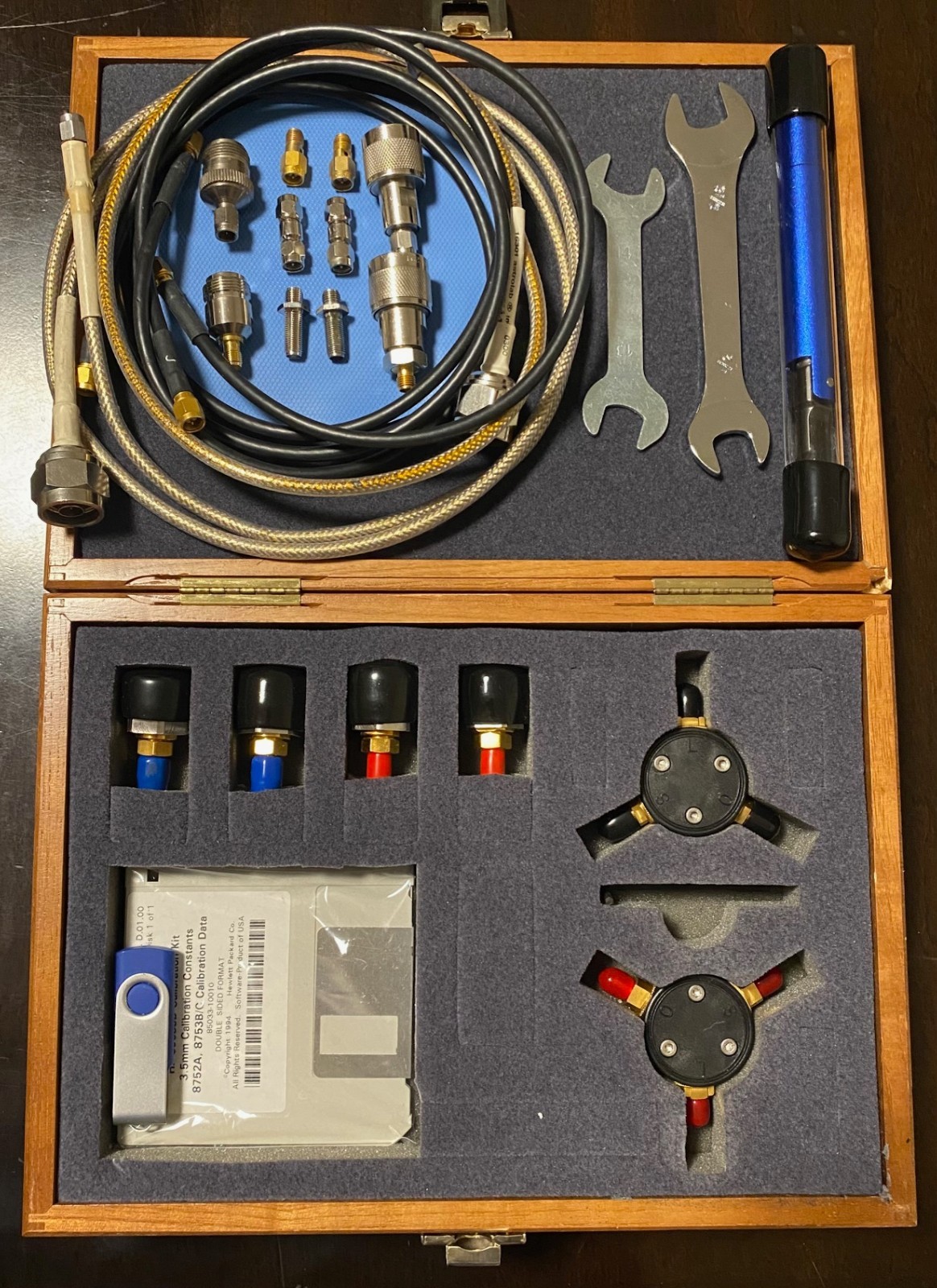 MINT Agilent HP Keysight 85033D 3.5mm 6G Calibration Kit +BIN Extras, 4CancerRsr MINT Agilent HP Keysight 85033D 3.5mm 6G Calibration Kit +BIN Extras, 4CancerRsr