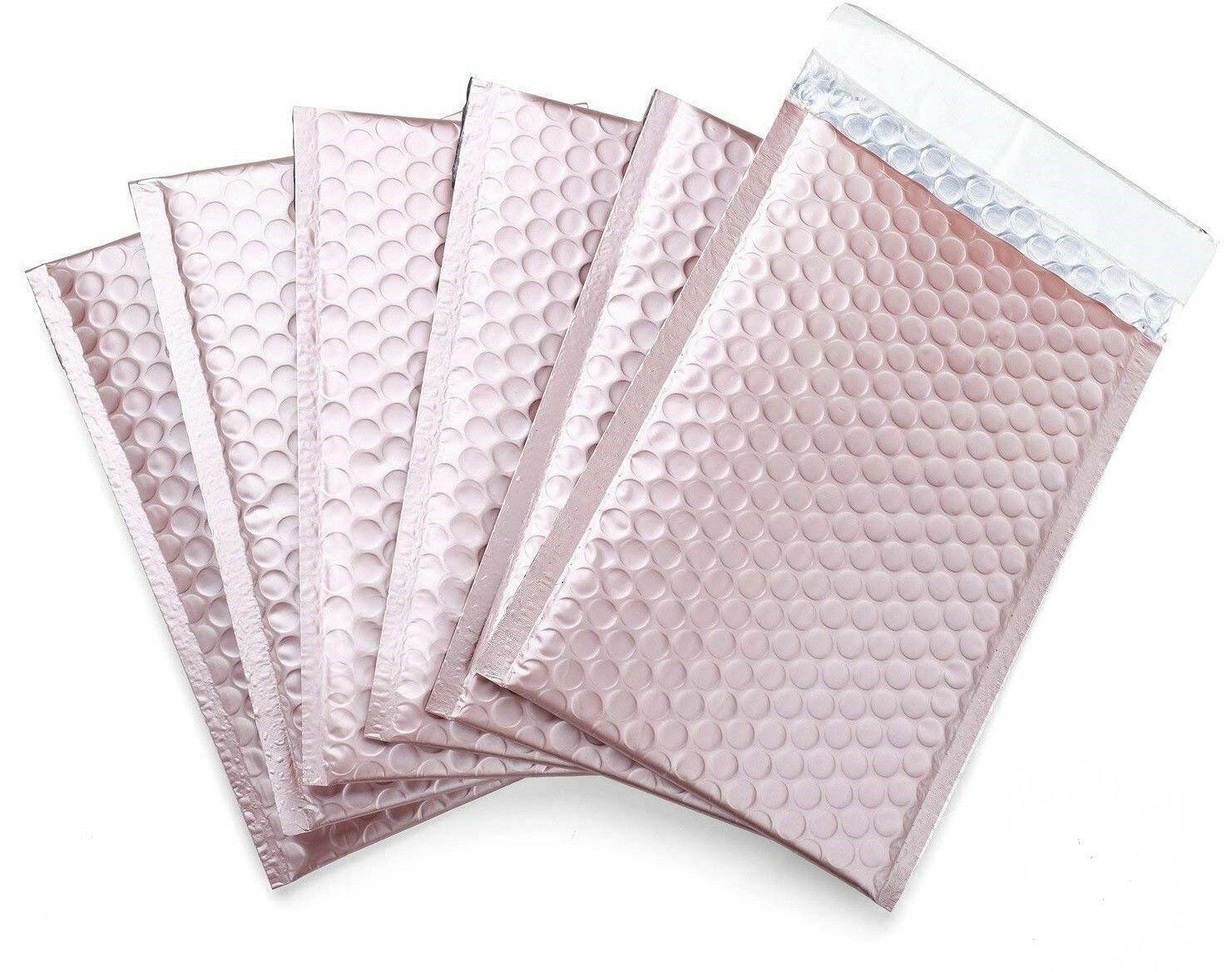Any Size Color MATTE METALLIC Poly Bubble Mailers Mailing Padded ,shipping