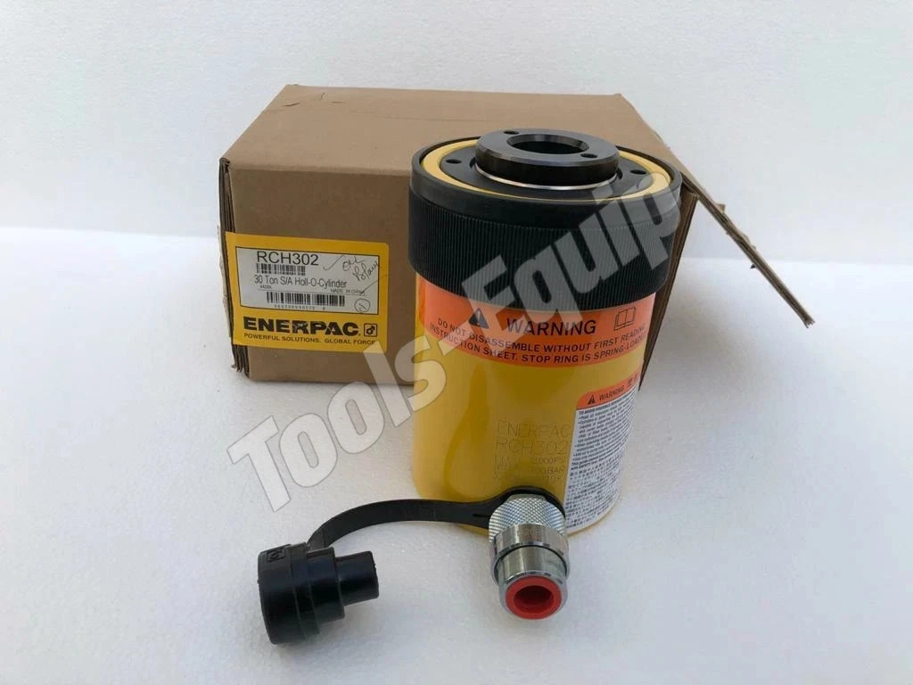Enerpac RCH 302 Hydraulic Holl-O-Cylinder 30 Tons Capacity 2 Enerpac RCH 302 Hydraulic Holl-O-Cylinder 30 Tons Capacity 2