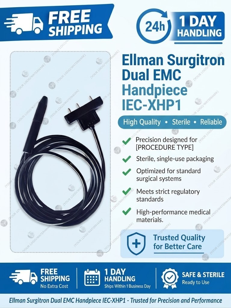 Ellman Surgitron Dual EMC Handpiece IEC-XHP1  from USA