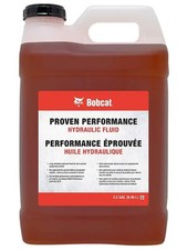 2 Pack Bobcat Hydraulic Hydrostatic Fluid 2.5 Gallons 6903117 OEM Equipment Oil picture