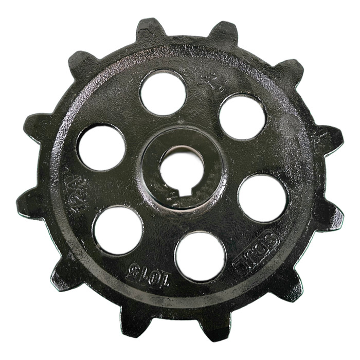 AGT Mini Excavator Drive Sprocket Accessories parts Replacement Black 1pc AGT Mini Excavator Drive Sprocket Accessories parts Replacement Black 1pc