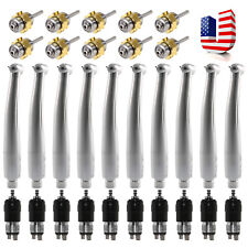 1-10 x NSK Style Dental High Speed Handpiece + 4Hole Quick Coupler / Cartridge picture