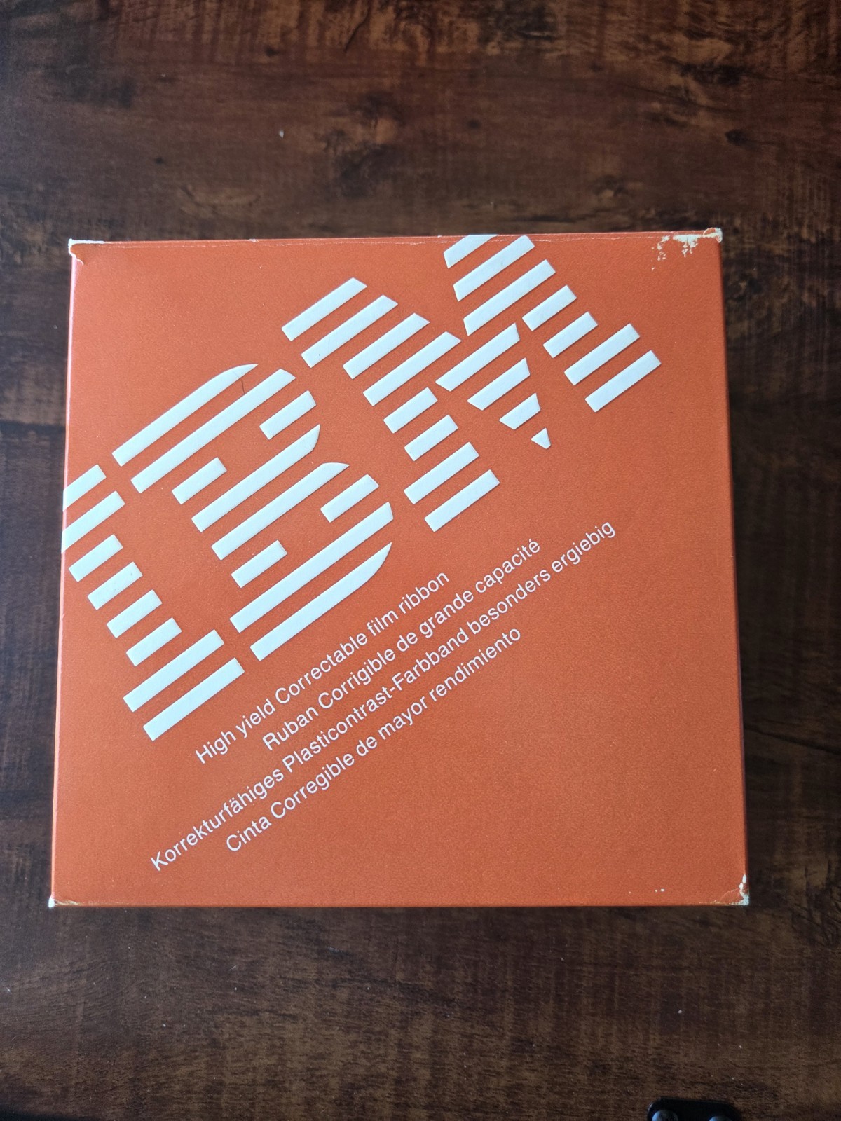 Vintage Genuine IBM 1299095 High Yield Correctable Film Ribbon Black 16 Unused Vintage Genuine IBM 1299095 High Yield Correctable Film Ribbon Black 16 Unused