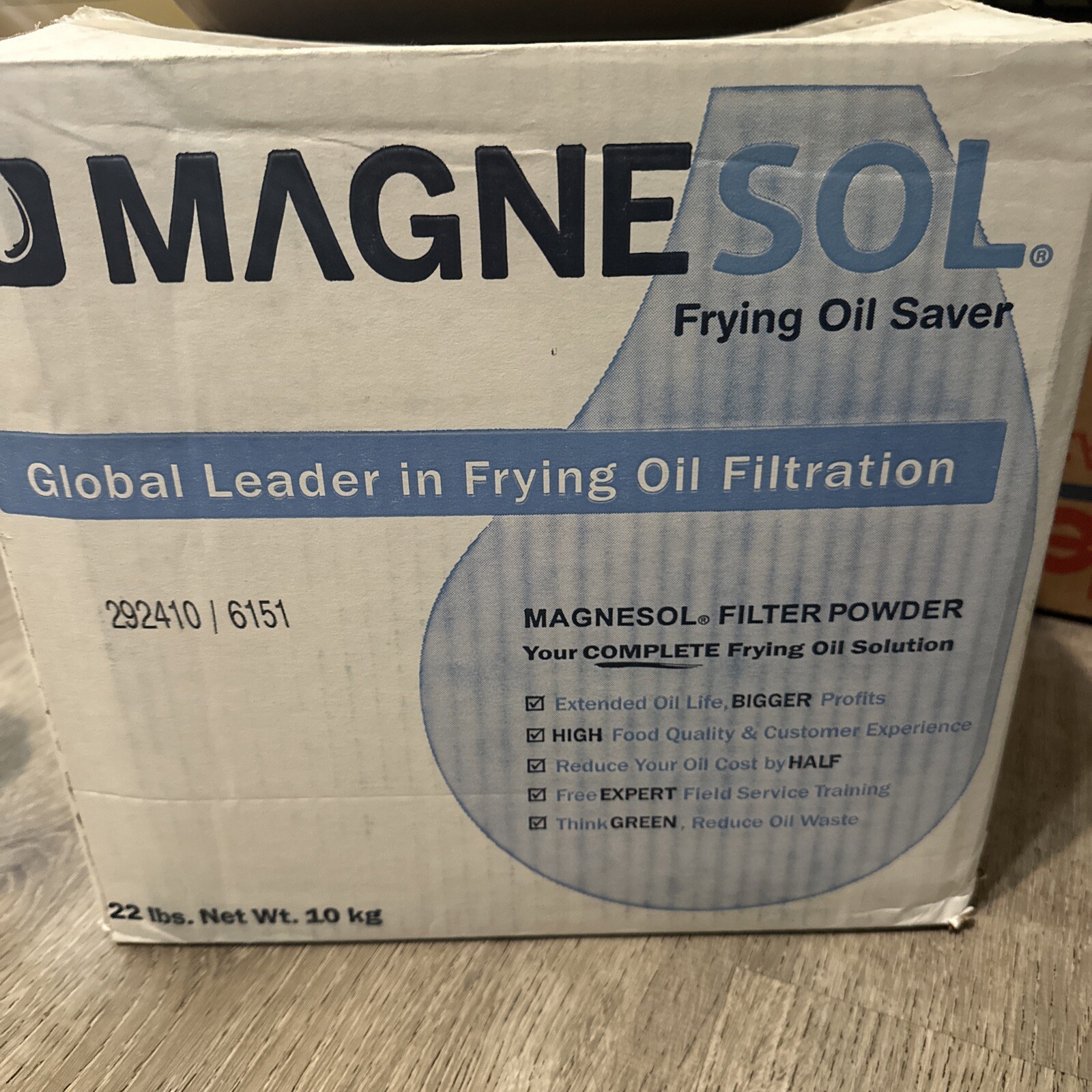 22 lb Bulk Box Magnesol XL Frying Oil Saver Filter Powder 748162 Dallas Group 22 lb Bulk Box Magnesol XL Frying Oil Saver Filter Powder 748162 Dallas Group