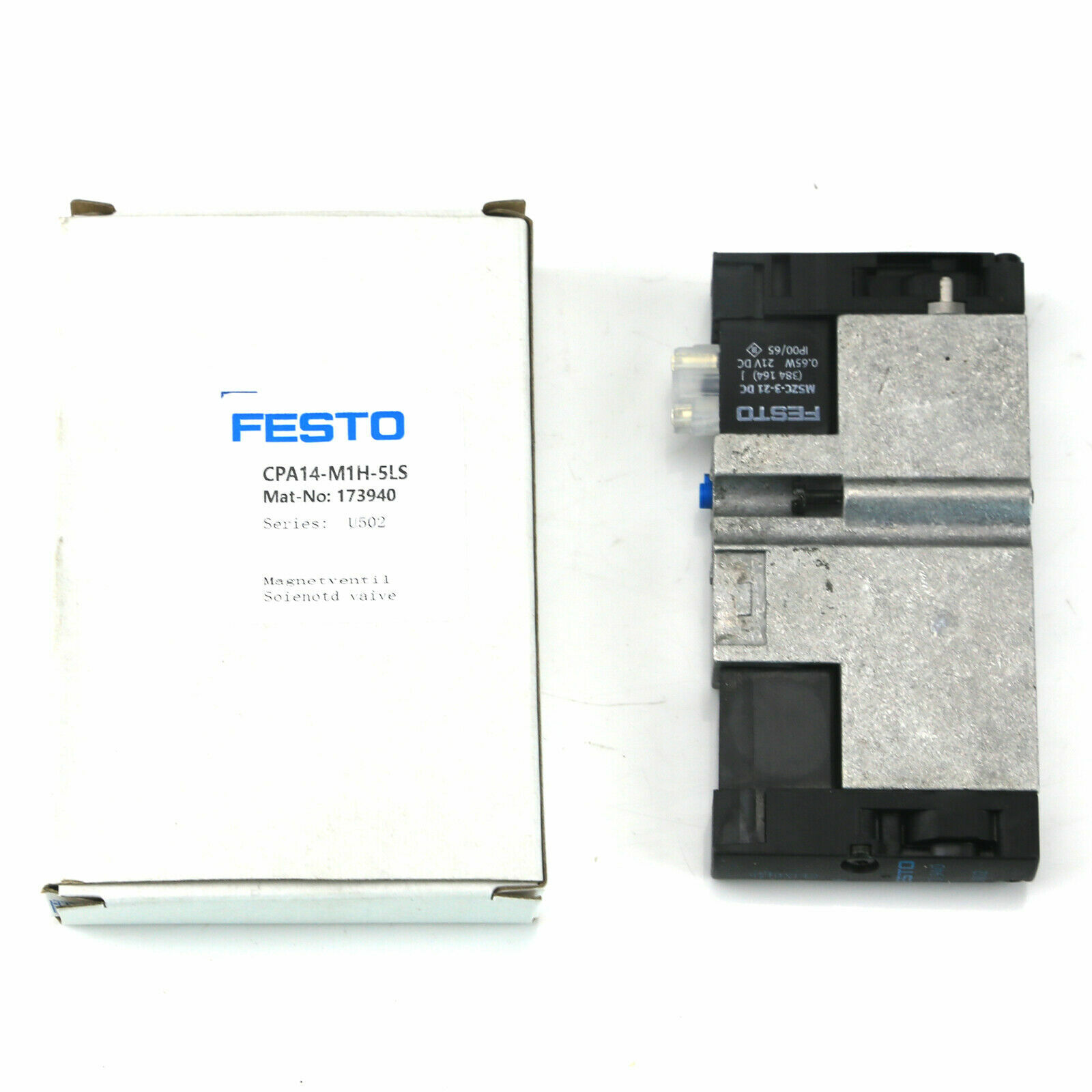 NEW Festo CPA14-M1H-5LS 173940 Solenoid Valve NEW Festo CPA14-M1H-5LS 173940 Solenoid Valve