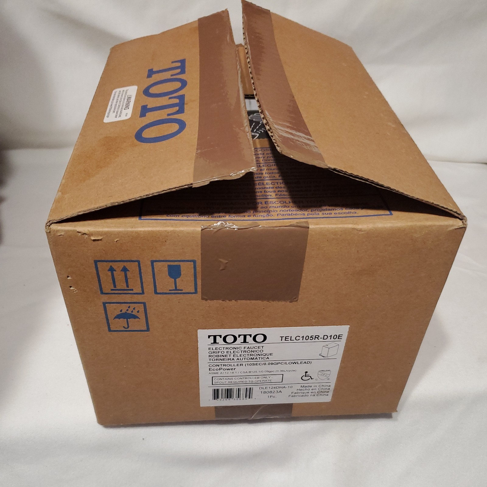 Toto TELC105R-D10E Automatic Faucet Controller EcoPower 10 sec. .09 GPC Toto TELC105R-D10E Automatic Faucet Controller EcoPower 10 sec. .09 GPC
