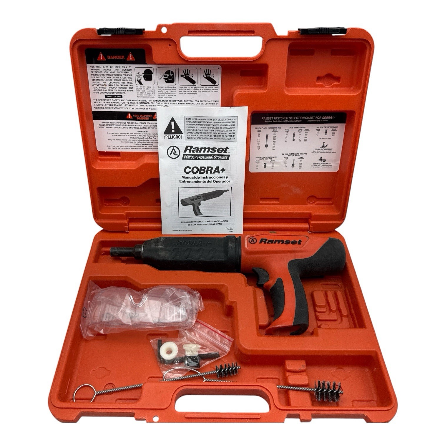 Ramset Cobra+ 0.27 Caliber Semi-Automatic Powder-Actuated Tool 16944 Parts Only4 Ramset Cobra+ 0.27 Caliber Semi-Automatic Powder-Actuated Tool 16944 Parts Only4