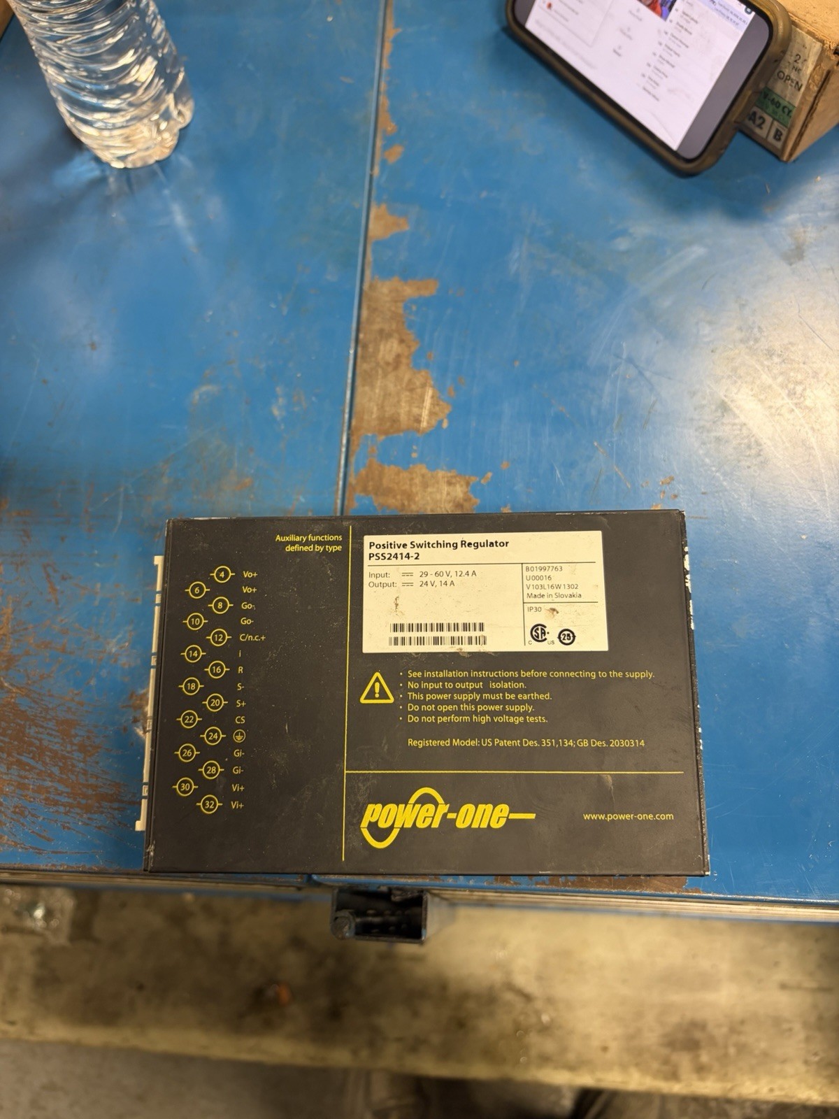 Power One Forklift Power Supply PSS2414-2 USED Power One Forklift Power Supply PSS2414-2 USED