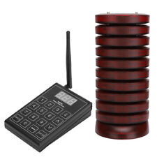 Restaurant Wireless Paging Queuing System Coaster Pagers Guest Waiter Calling picture