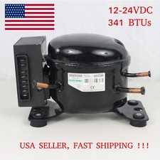 12V 24V DC Refrigeration Compressor Fridge Freezer Marine Solar QDZH35G R134a picture