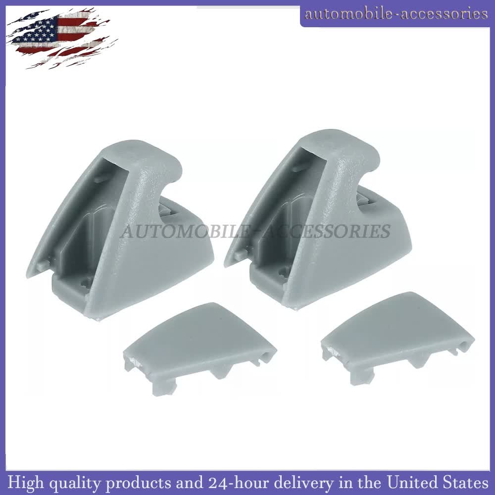 1Pair For 2007-2014 Chevrolet Tahoe Gray Sunvisor Shade Support Clip US 1Pair For 2007-2014 Chevrolet Tahoe Gray Sunvisor Shade Support Clip US