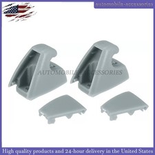 1Pair For 2007-2014 Chevrolet Tahoe Gray Sunvisor Shade Support Clip US picture