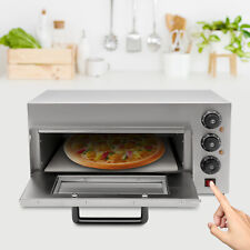 Electric 1.5kw Pizza Oven Stainless Steel Ceramic Stone Fire Stone Oven 1 Layer picture