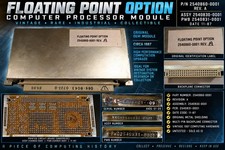 Vintage Floating Point Option Processor Module 2540860-0001 Rev A 1987 Computer picture