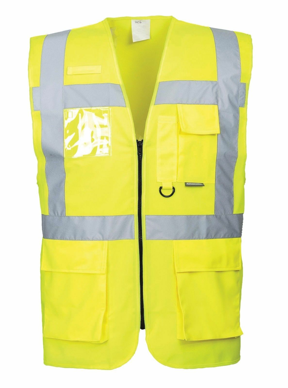Portwest US476 Berlin Executive Hi-Vis Reflective Safety Work Zipper Vest ANSI Portwest US476 Berlin Executive Hi-Vis Reflective Safety Work Zipper Vest ANSI