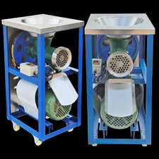 Commercial Electric Bone Crusher Meat Grinder Movable Feed Processer Model 32 picture