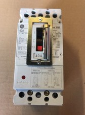 GE Record Plus FCH36TE040R 40A 3P 600V Circuit Breaker New Take Out picture