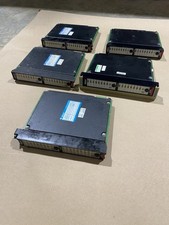 LOT OF 5 GOULD AEG SCHNEIDER MODICON AS-B804-016 OUTPUT MODULE 115V 16PT picture