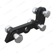 Single L-shaped bracket，FOR Mini Excavator Three Holes Hydraulic Clip Thumb picture