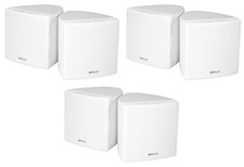 6 Rockville Cube 70v White 3.5