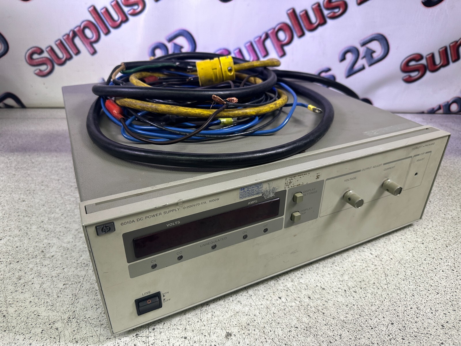 HP 6010A Dc Power Supply HP 6010A Dc Power Supply