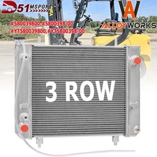 3-Row Aluminum Radiator For Yale Forklift #YT580039800 #580039800 #5800398-00 picture