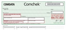 BLANK Green COMDATA Comchek - Size 5 Pack - COMCHECKS *FREE SHIPPING* picture