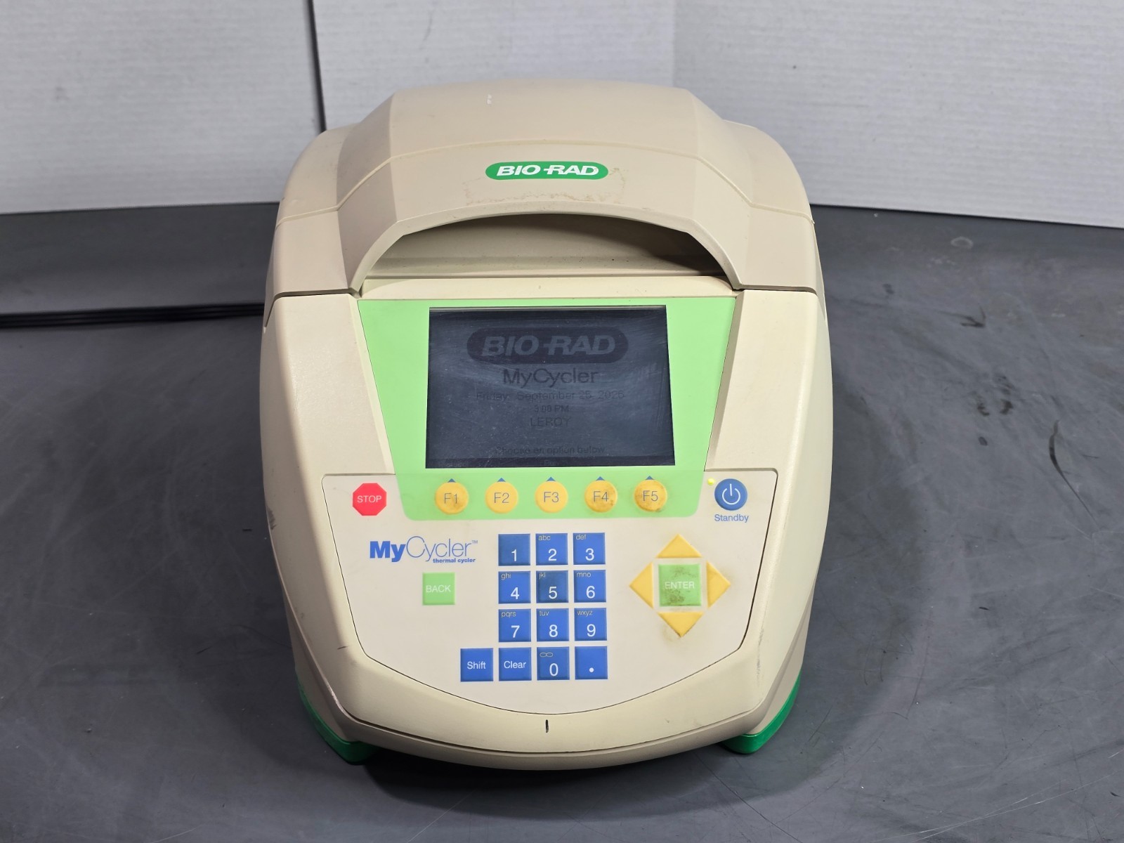 BIO-RAD MyCycler Thermal Cycler 96 Well Block 120V AC Power Tested Only BIO-RAD MyCycler Thermal Cycler 96 Well Block 120V AC Power Tested Only