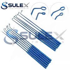 Hardy Pituitary Neuro Curettes Set Of 11 Surgical Instruments Transsphenoidal picture