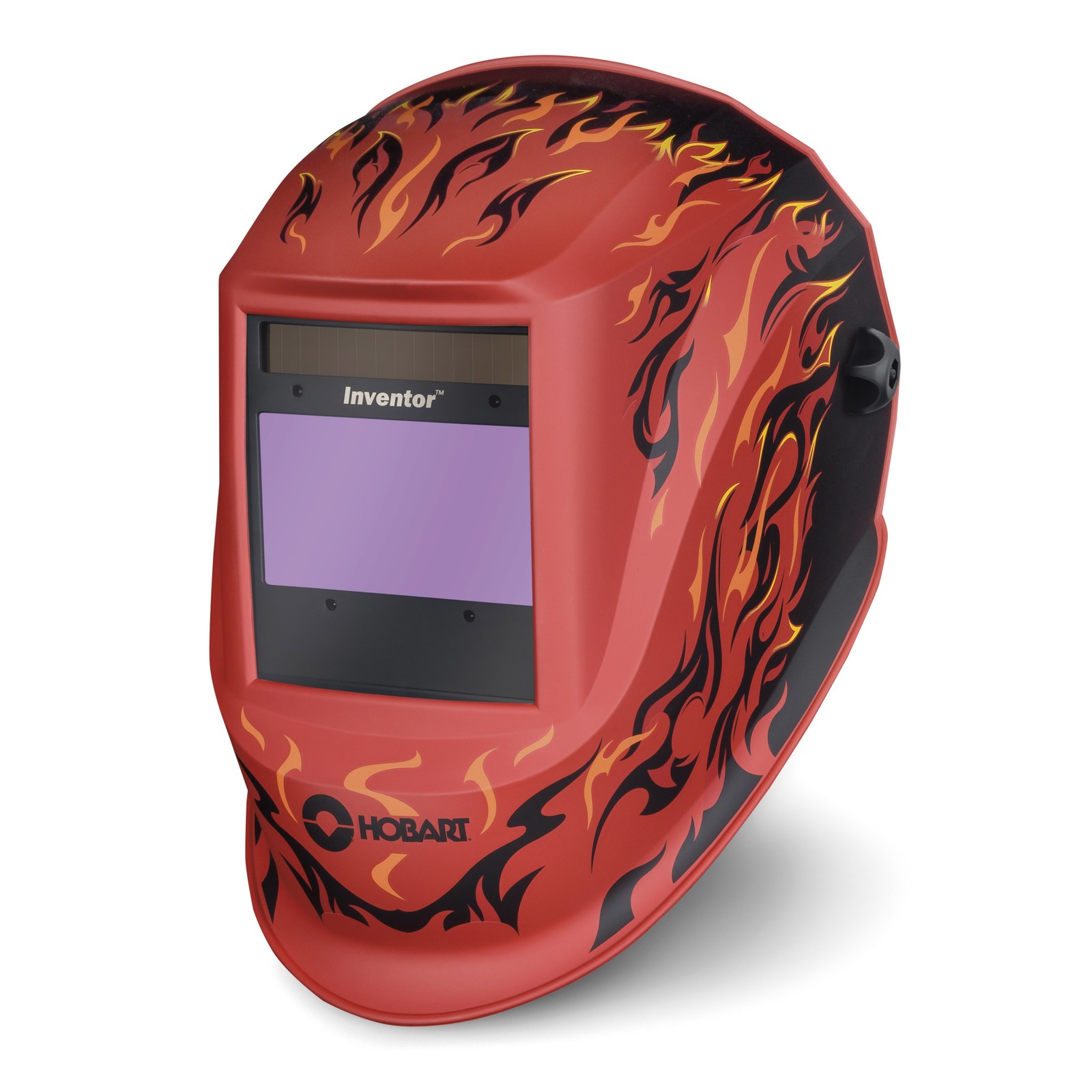 Hobart Inventor Series Auto-Darkening Welding Helmet with Gring Mode, Firey, Hobart Inventor Series Auto-Darkening Welding Helmet with Gring Mode, Firey,