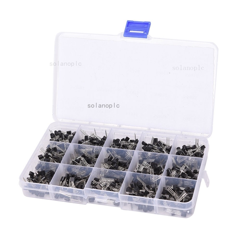 TO-92 Assortment NPN PNP DIY kit 15 value 600pcs Transistor TO-92 Assortment NPN PNP DIY kit 15 value 600pcs Transistor