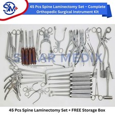 Spine Neuro Laminectomy Set 45 Pcs Complete Orthopedic Surgical Instruments set picture