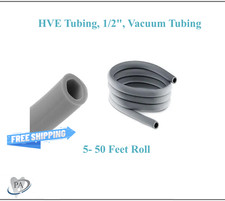 NEW tubing Hose pipes for Silicone Dental HVE Tubing, 1/2
