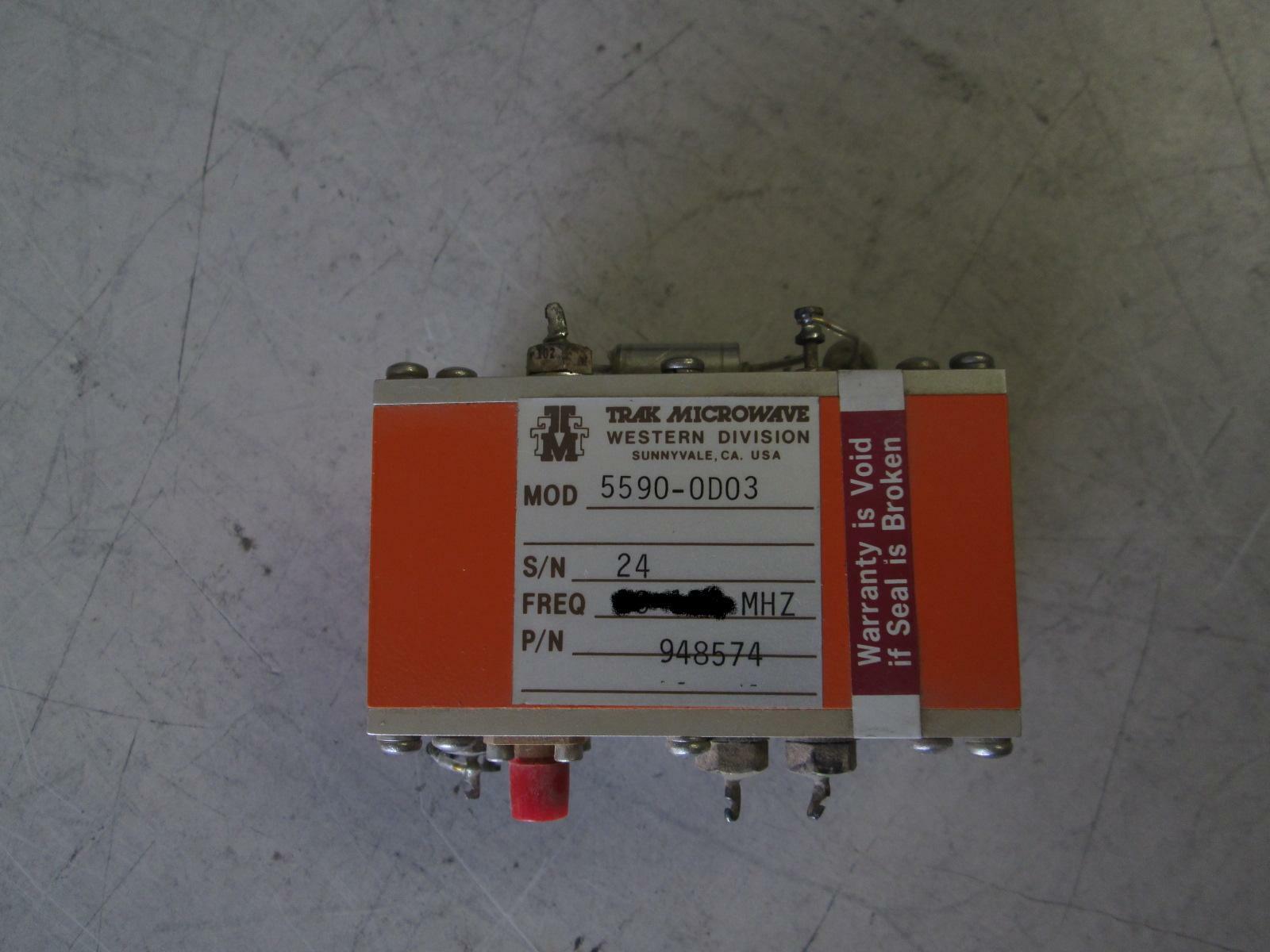 Trak Microwave Tunable Oscillator. Various frequency ranges from 10 MHz to 1 GHz Trak Microwave Tunable Oscillator. Various frequency ranges from 10 MHz to 1 GHz