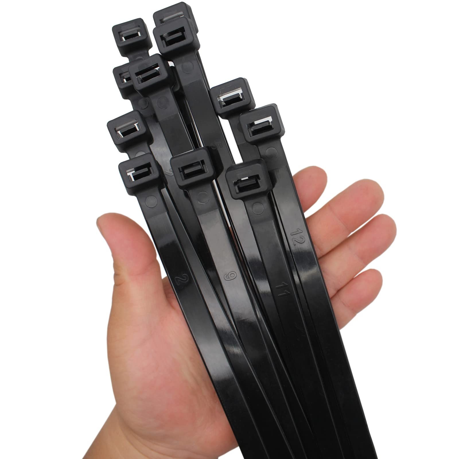 Extra Long Zip Ties 24 inch Heavy Duty with 250 lbs, Large Zip ties,12 Pcs Extra Long Zip Ties 24 inch Heavy Duty with 250 lbs, Large Zip ties,12 Pcs