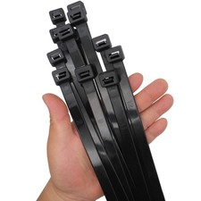Extra Long Zip Ties 24 inch Heavy Duty with 250 lbs, Large Zip ties,12 Pcs picture