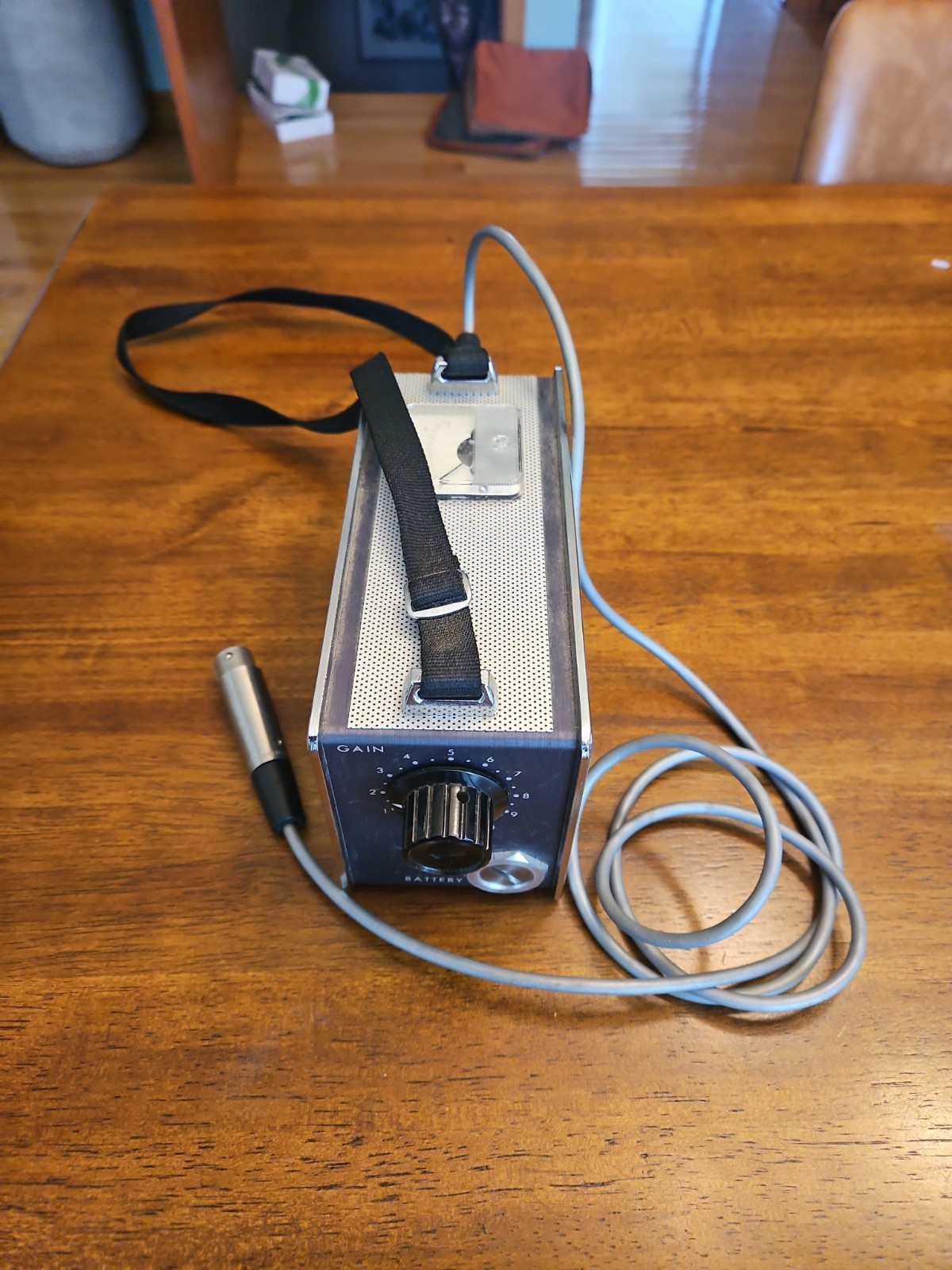 untested vintage HP HEWLETT PACKARD DELCON 4905A ULTRASONIC TRANSLATOR DETECTOR untested vintage HP HEWLETT PACKARD DELCON 4905A ULTRASONIC TRANSLATOR DETECTOR