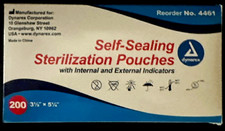 Dynarex Self-Sealing Sterilization Pouches 3.5