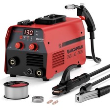 ARCCAPTAIN 130Amp 3-in-1 Welder 110V Flux MIG Lift TIG MMA MCU Welding Machine picture