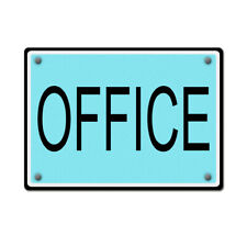 Aluminum Horizontal Metal Sign Office Parking White Weatherproof Street Signage picture