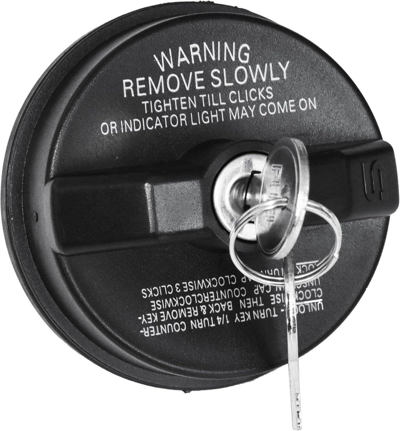 Locking Gas Cap, Lock Fuel Cap Compatible With Chevy GMC Silverado Cruze Express Locking Gas Cap, Lock Fuel Cap Compatible With Chevy GMC Silverado Cruze Express