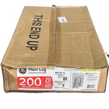 NEW GE 200A 20/40 Main Lug Indoor Load Center Panel w/ Breakers - TLM2020CCUGK picture