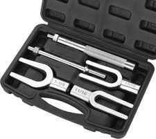 5PCS Ball Joint Separator Kit, Pickle Fork, Tie Rod & Pitman Arm Remover Tool picture
