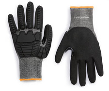 Amazon Basics Cut Level A2, Abrasion ANSI Level A4 Impact Protection Gloves XXXS picture