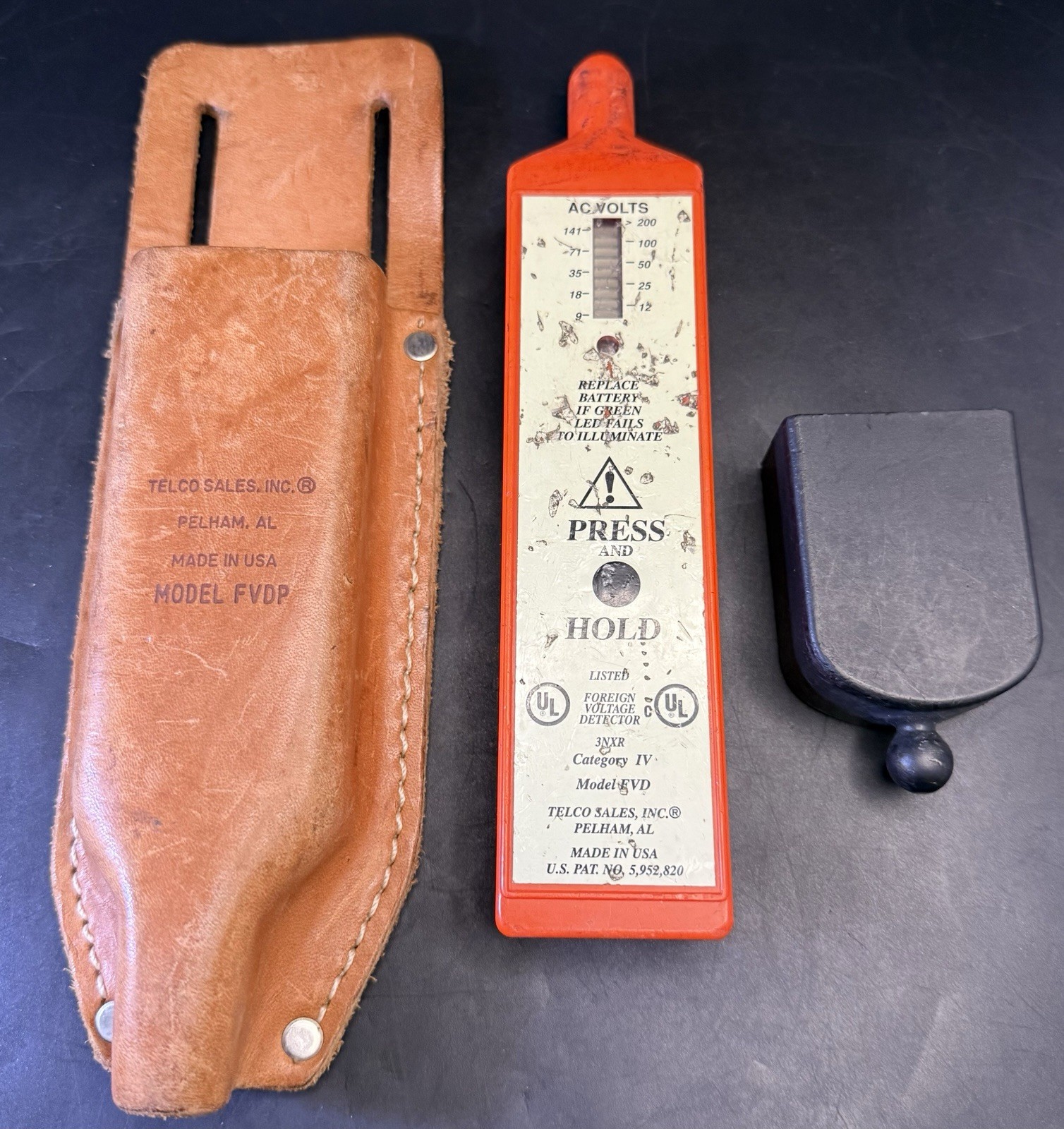 Telco Sales Inc Model FVD 3NXR Foreign Voltage Detector With Sheath FVDP VJ08 Telco Sales Inc Model FVD 3NXR Foreign Voltage Detector With Sheath FVDP VJ08