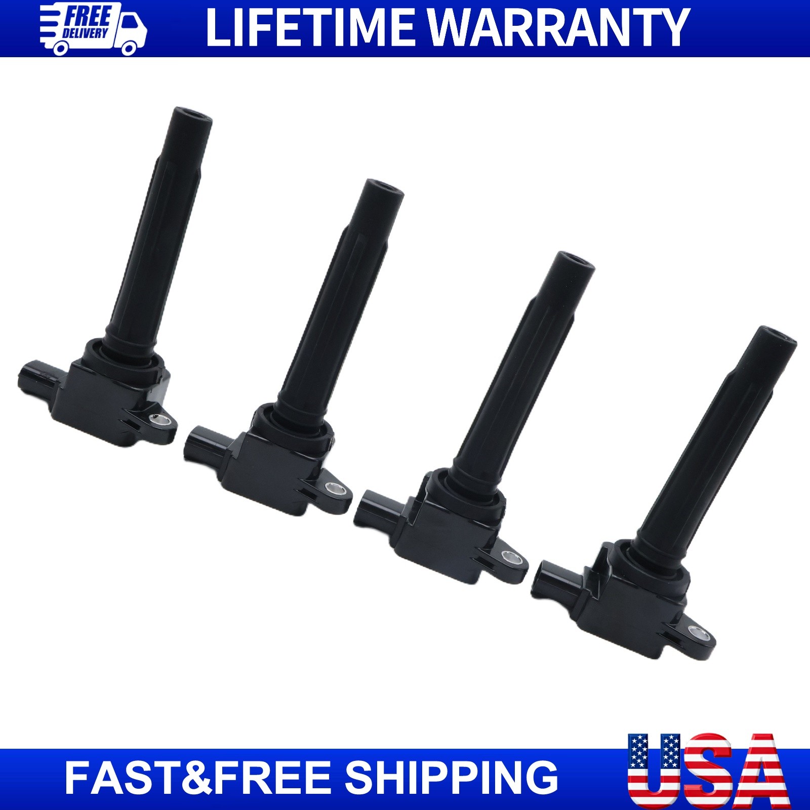 New 4x Ignition Module Igniter Pack H3T11271 H003T11271 Fits Mitsubishi Truck